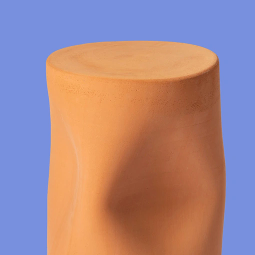 Tavolino in terracotta Toblo di Miniforms