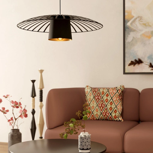 Lampada a sospensione in acciaio Felixkirk di Eglo
