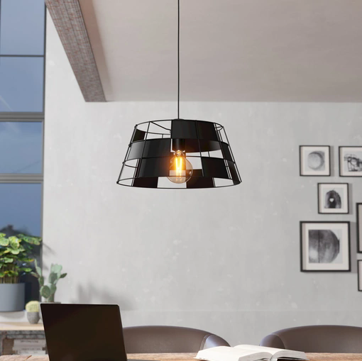 Lampada a sospensione Pontefract di Eglo
