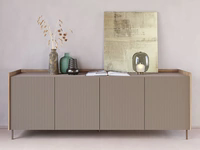 Madia Edra in laccato Ecrù e Olmo terra di Astor Mobili