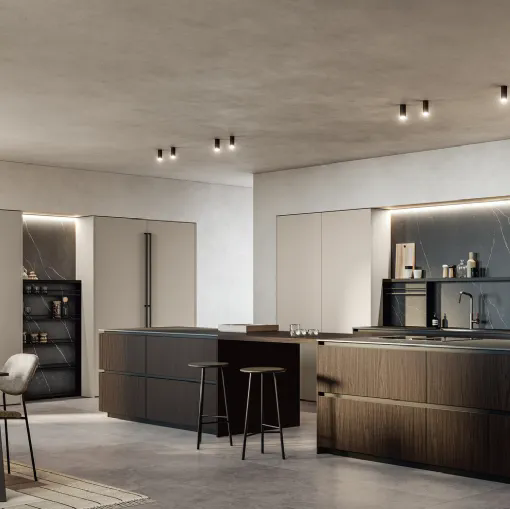 Cucina Moderna con isola Kalì 08 di Arredo3