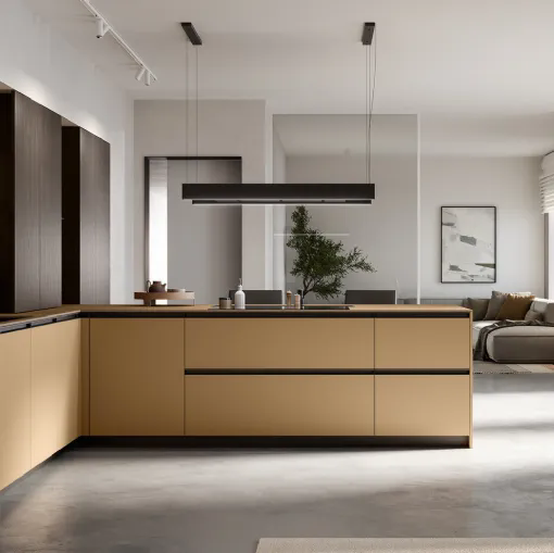 Cucina Moderna con penisola Kalì 10 di Arredo3
