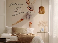 Carta da parati con immagine di danzatrice Dancer di Adriani e Rossi