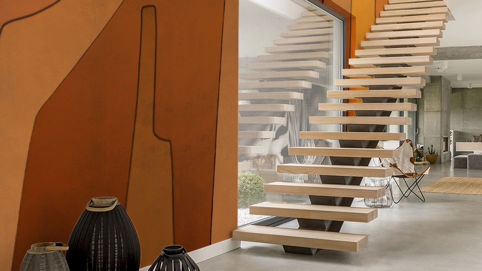 Carta da parati Geom Herm di Adriani e Rossi