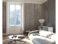 Carta da parati rappresentante un bosco Memor di Adriani e Rossi