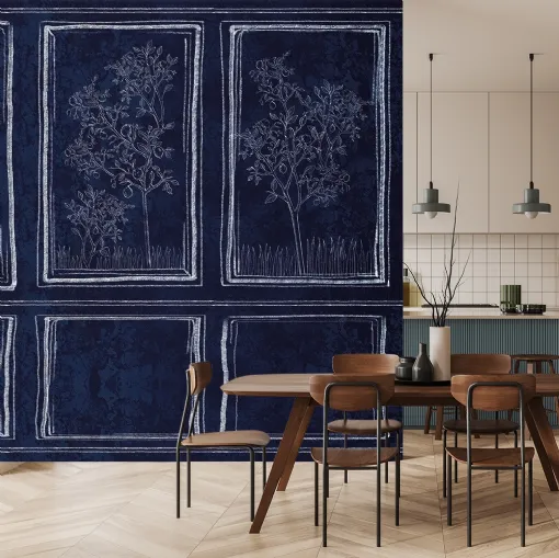 Carta da parati Drawn Lemons di Adriani e Rossi