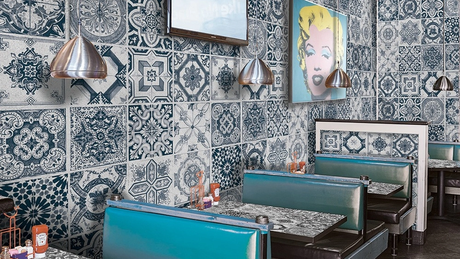 Carta da parati Tabs di Adriani e Rossi