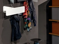 Appendiabiti di design in metallo laccato Papillon di Tonin Casa