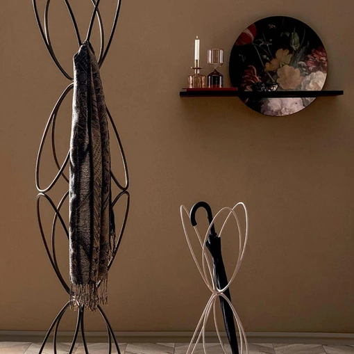 Appendiabiti e portaombrelli in metallo Vanity di Tonin Casa