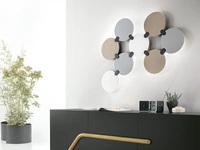 Specchio Atomo composto da 8 specchi con raccordo in metallo di Target Point