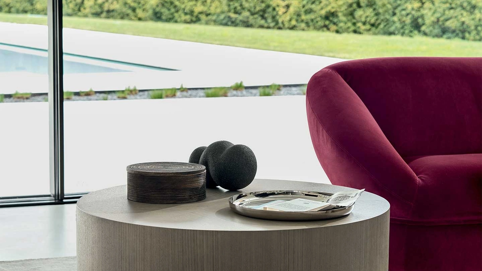 Tavolino in legno Babel di Ditre Italia