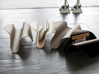 Contenitore Portariviste in ecopelle Fly di Tonin Casa