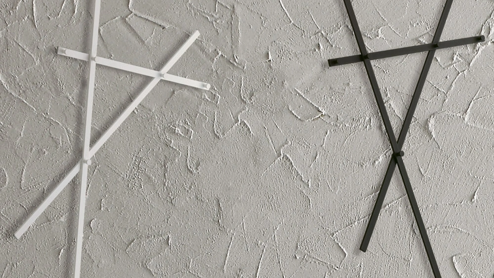 Appendiabiti Cross in metallo verniciato di Ponti Terenghi