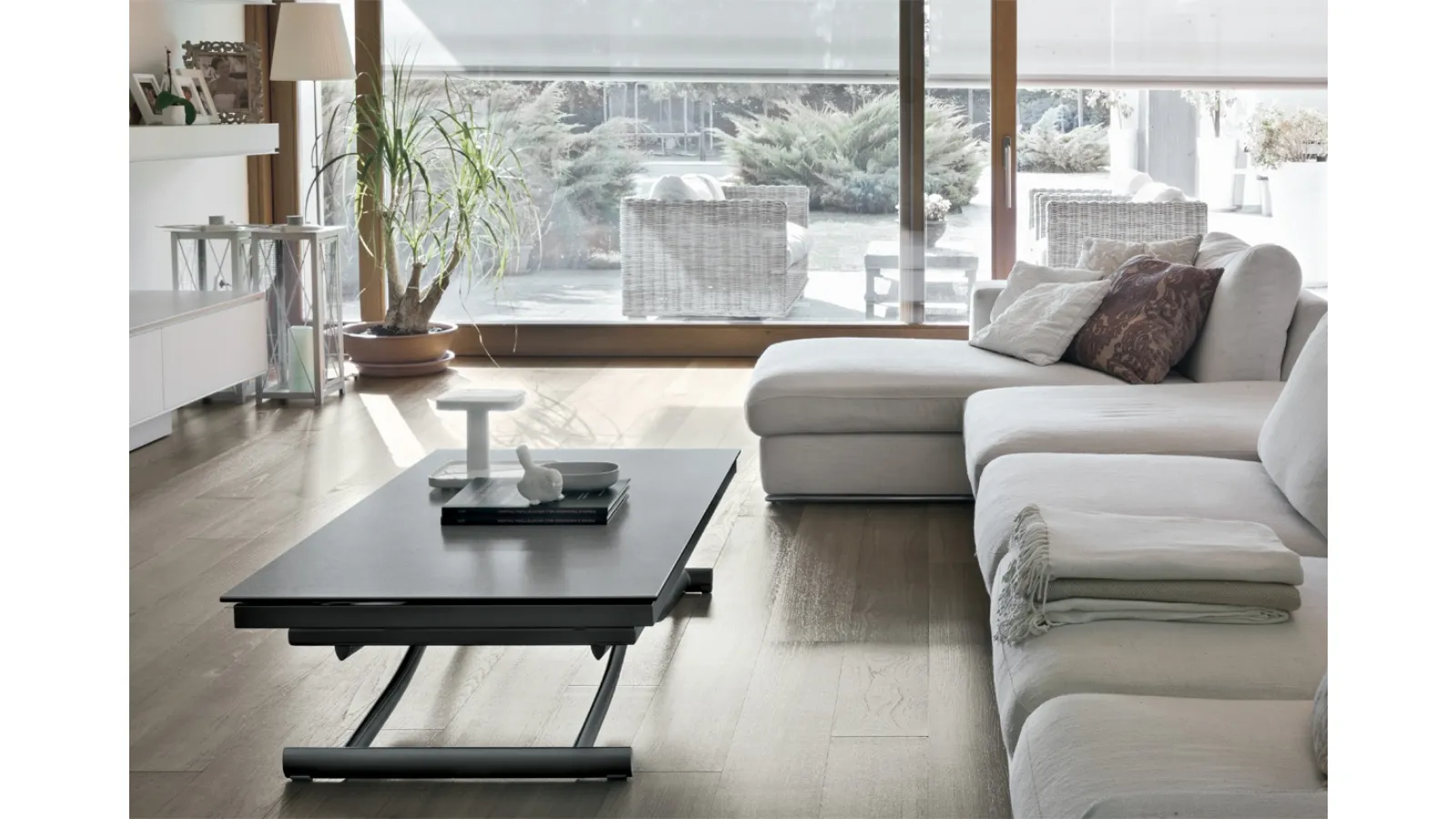 Tavolino trasformabile Dione Plus di Target Point