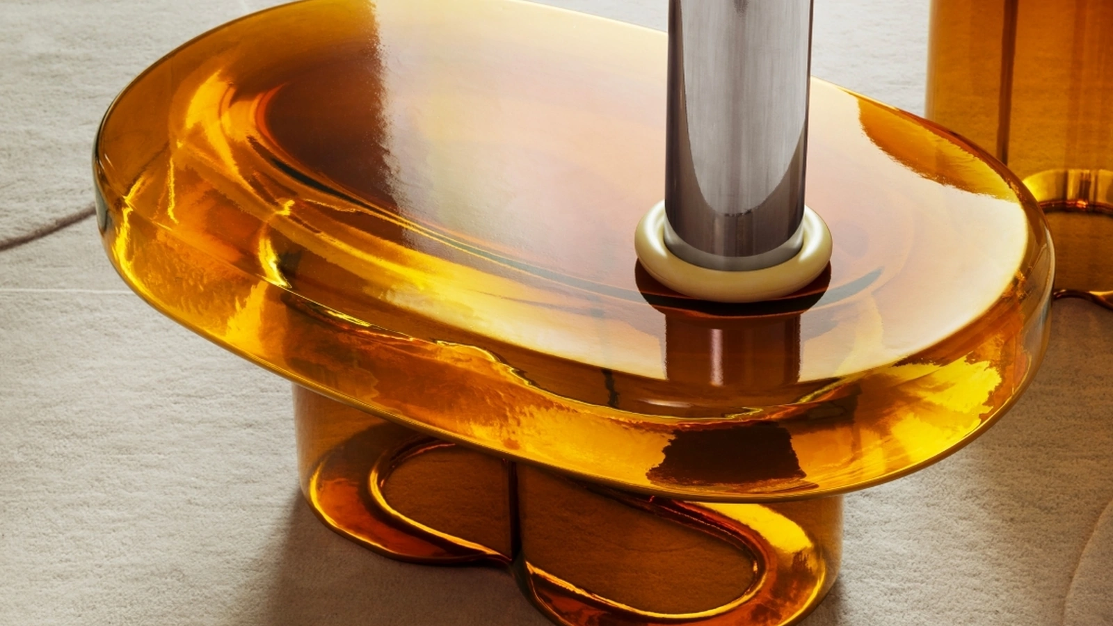 Tavolino Soda Oval di Miniforms