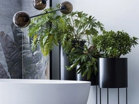 Fioriera Ambrella in metallo di Adriani e Rossi