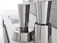 Vaso in ceramica smaltata lucida Giravolta di Adriani e Rossi