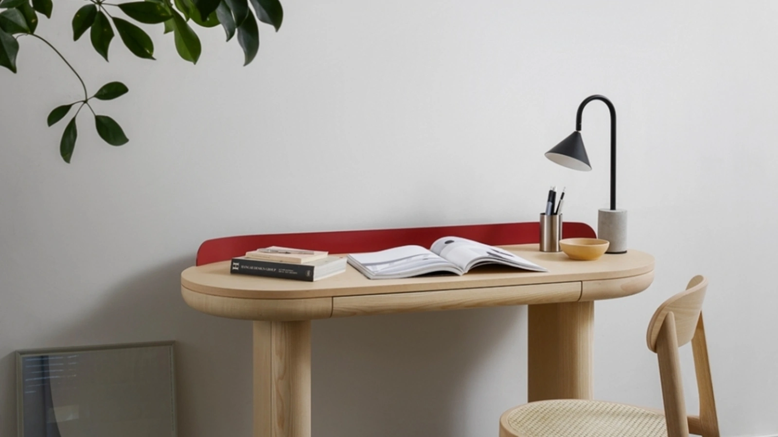 Scrittoio in frassino Jumbo di Miniforms