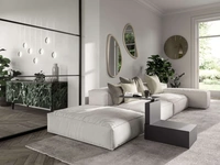 Tavolino in metallo Malibù di Ozzio