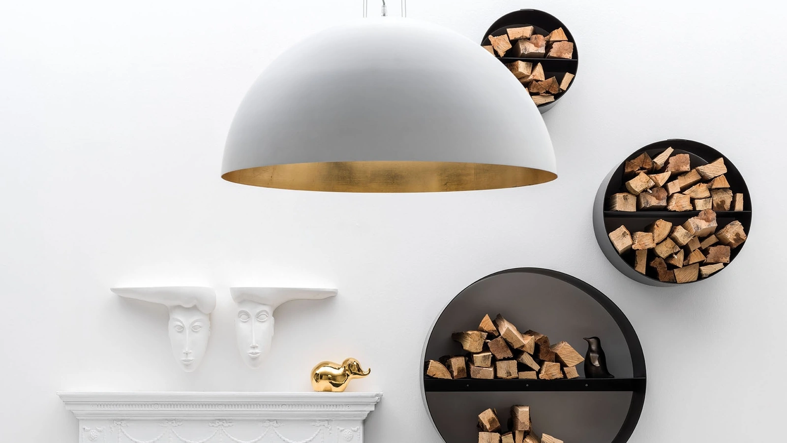 Mensola circolare Giotto di Adriani e Rossi