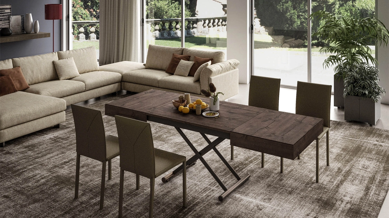 Tavolino trasformabile New Cover di Easyline