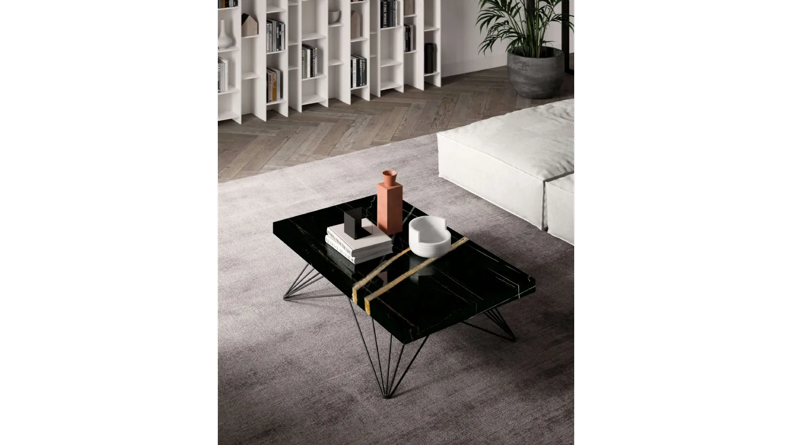 Tavolino multifunzione Radius di Ozzio