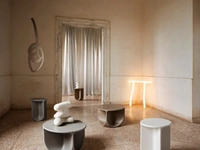 Tavolino Pinto in cemento di Miniforms