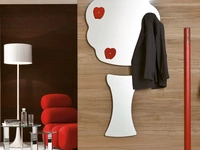 Specchio appendiabiti Apple di Ponti Terenghi