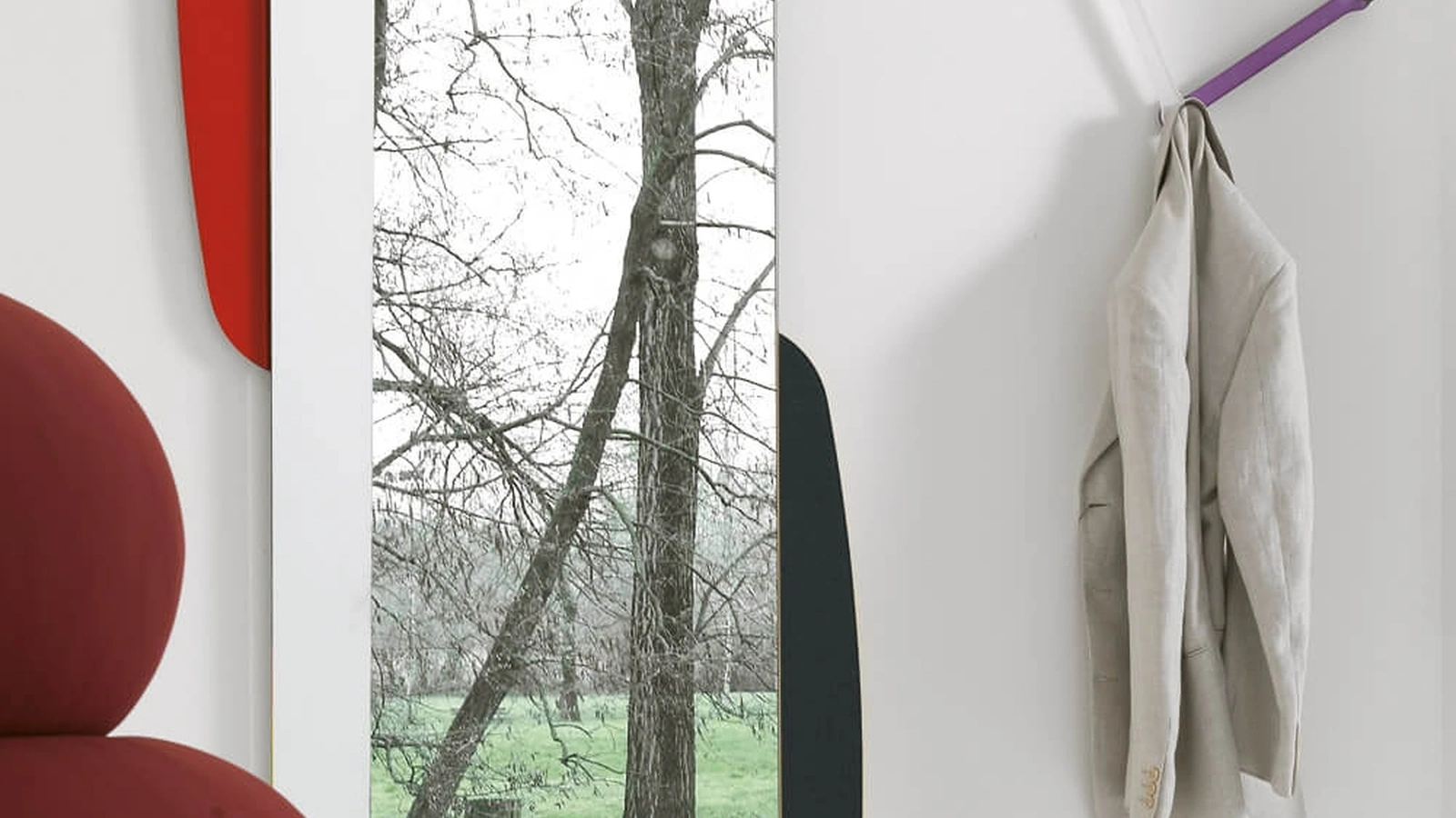 Appendiabiti Bobi in plexiglass di Ponti Terenghi