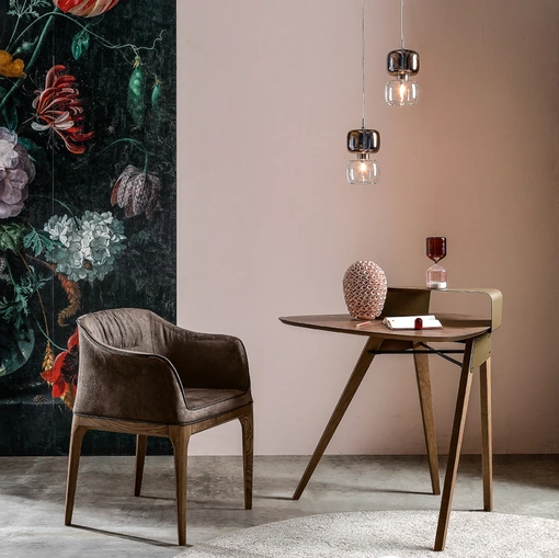 Scrittoio Nipper in legno e metallo di Tonin Casa