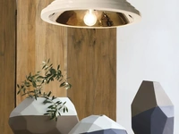 Vaso in ceramica opaca bicolore Sface di Adriani e Rossi