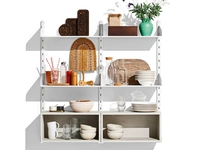 Mensole in metallo e melaminico Shelfy di Connubia