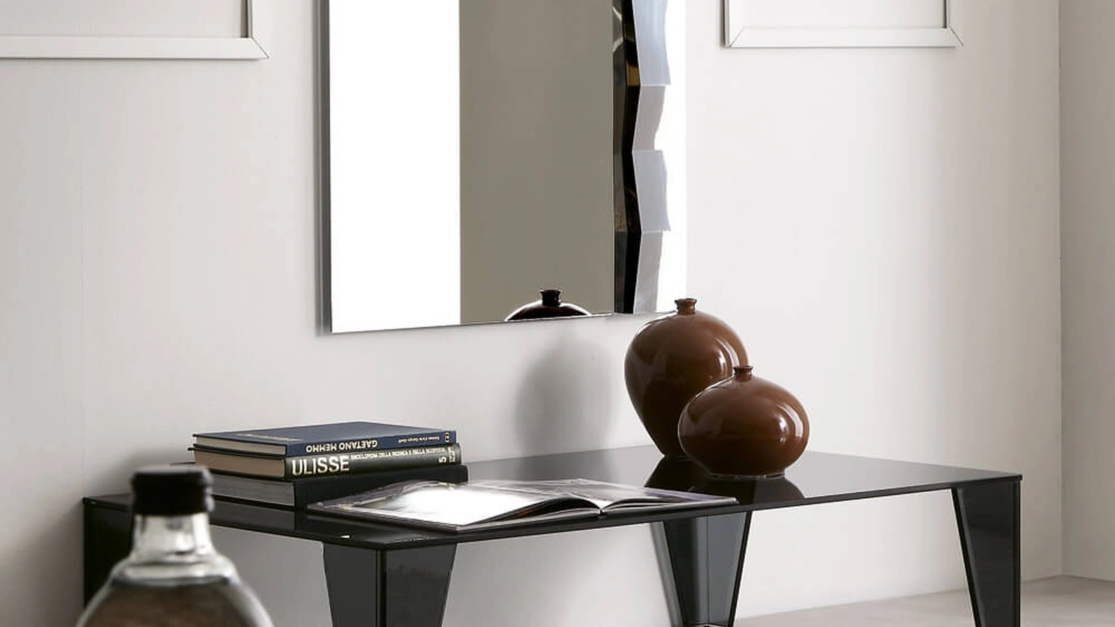 Tavolino in cristallo temperato Singapore di Ponti Terenghi