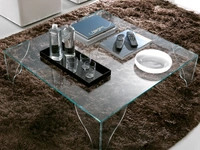 Tavolino in cristallo Sipario di Ponti Terenghi