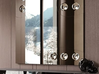 Specchio con bolle in rilievo Rock di Tonin Casa