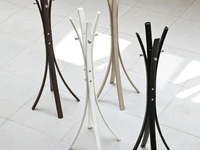 Appendiabiti Stick in metallo rivestito in cuoio di Target Point