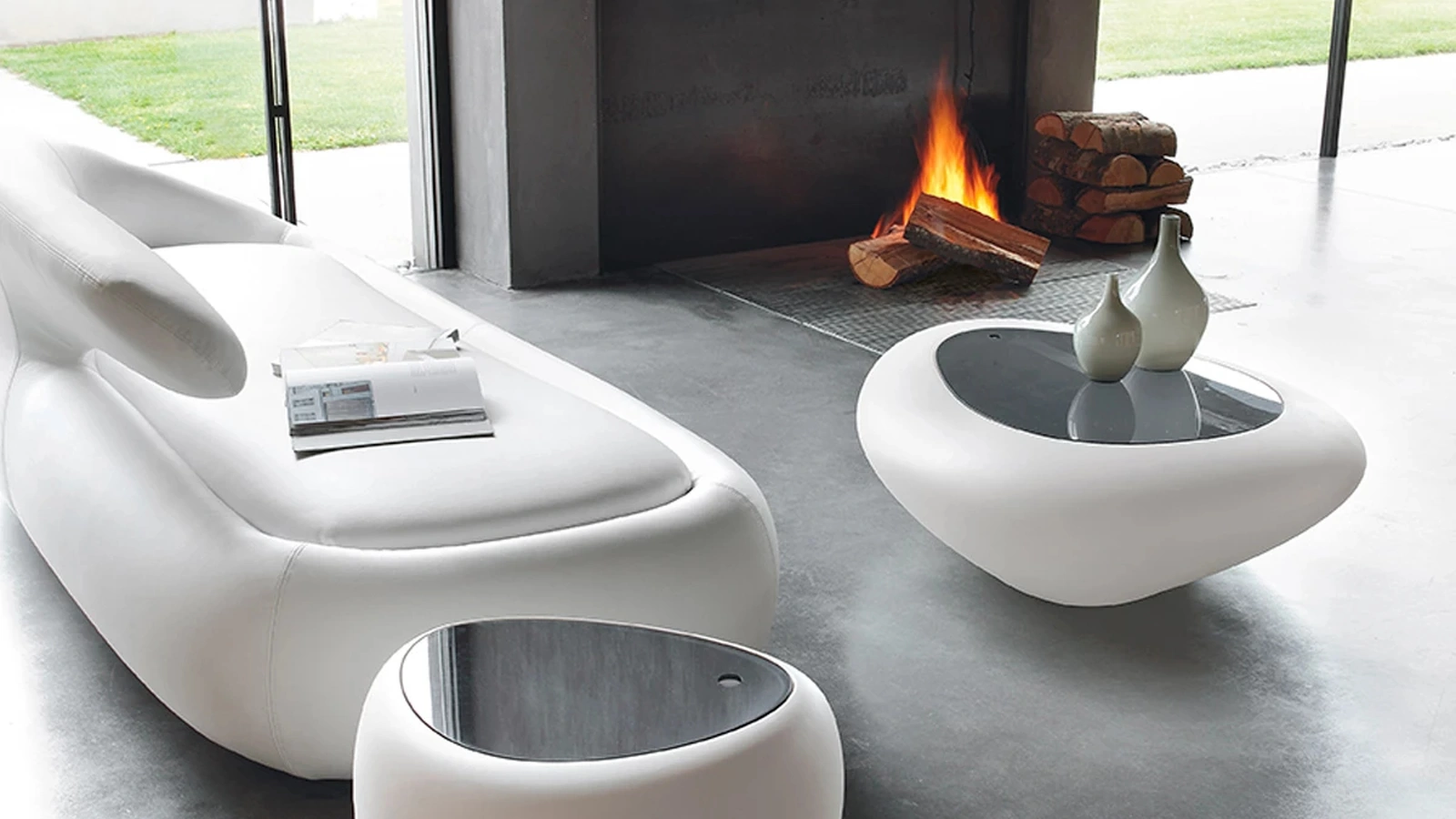 Tavolino in plexiglass Ios di Tonin Casa