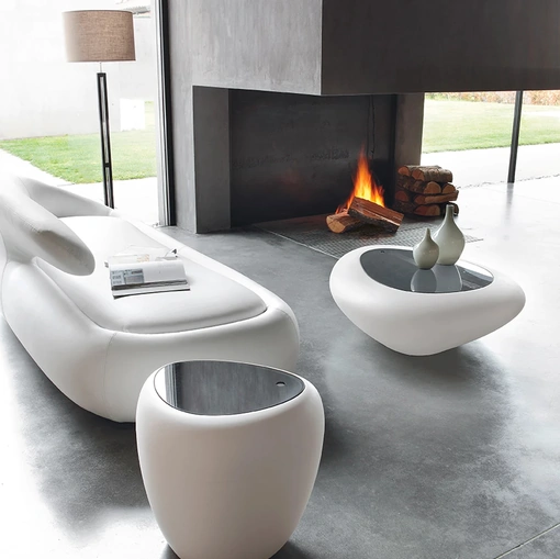 Tavolino in plexiglass Ios di Tonin Casa