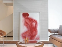 Tavolino di design Quiet con top in vetro e legno curvati Tonin Casa