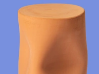 Tavolino in terracotta Toblo di Miniforms