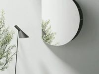 Specchio rotondo con compartimento laterale Token di Target Point