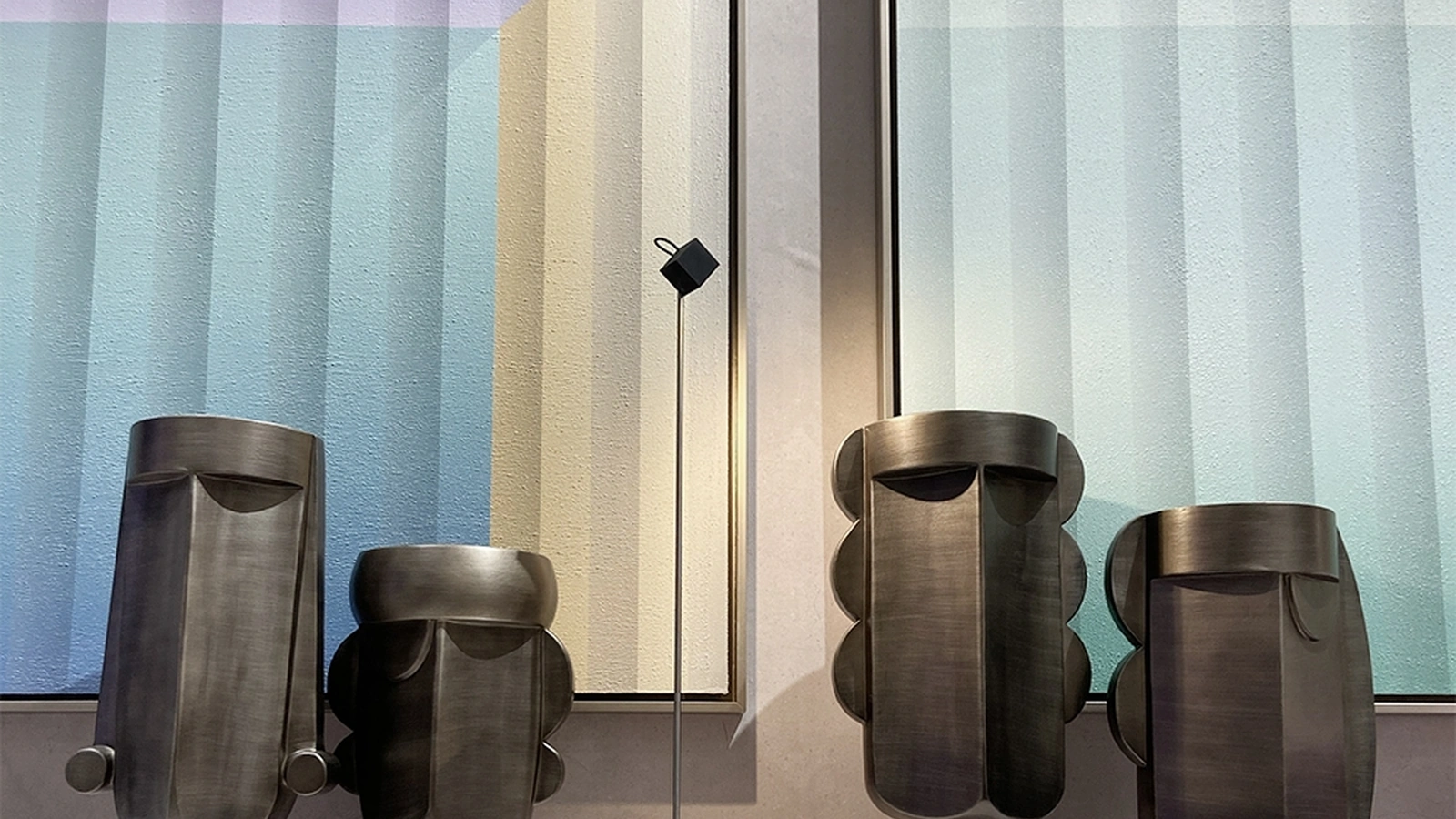 Vasi in ceramica Scacco Matto Collection di Adriani e Rossi