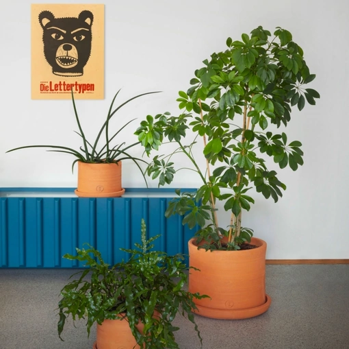 Vasi in argilla Vavavà di Miniforms