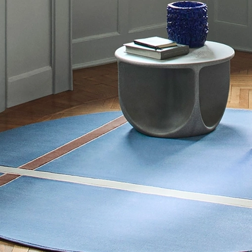 Tappeto rotondo Vortex di Besana Moquette