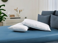 Guanciale in piume Leev di Dorelan