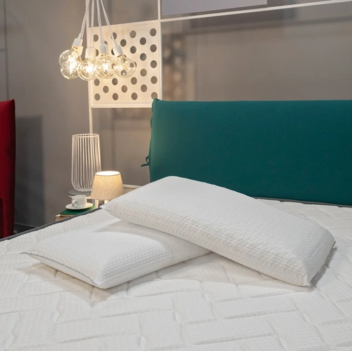 Guanciale Turchese in memory ergonomico traspirante di Dorelan