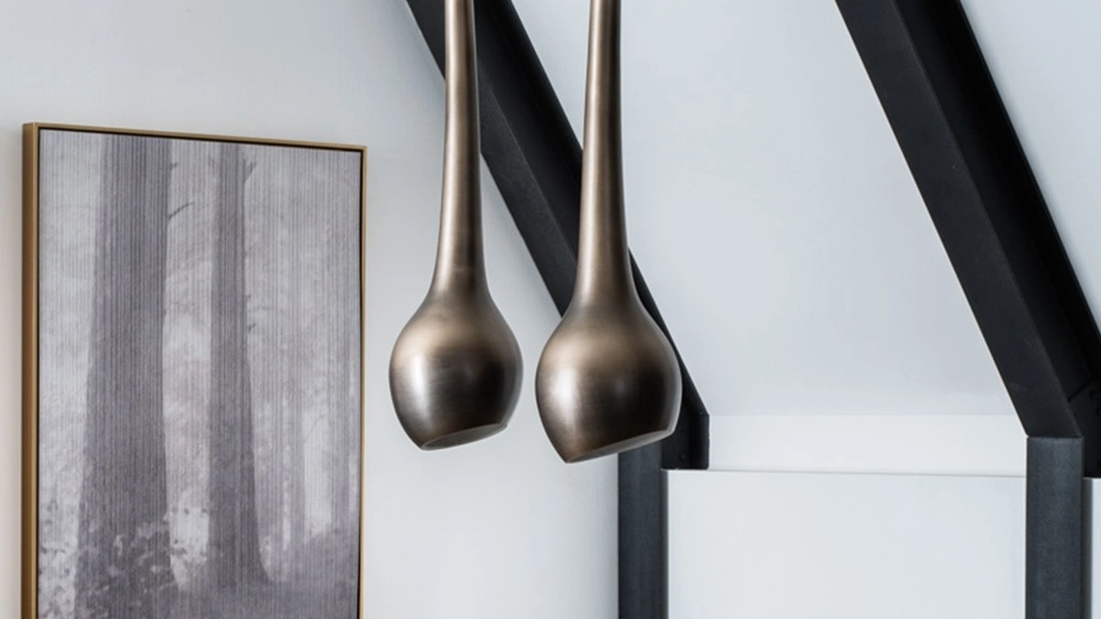 Lampada a sospensione Vanille in ceramica verniciata di Adriani e Rossi