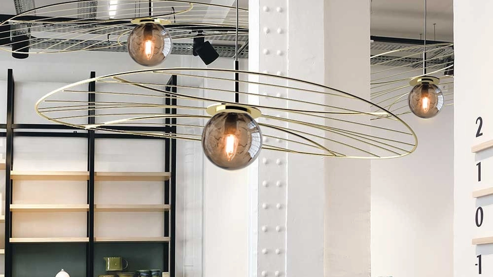 Lampada a sospensione Vogue di Adriani e Rossi