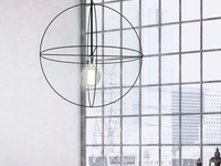 Lampada a sospensione in metallo Astrolabio di Adriani e Rossi