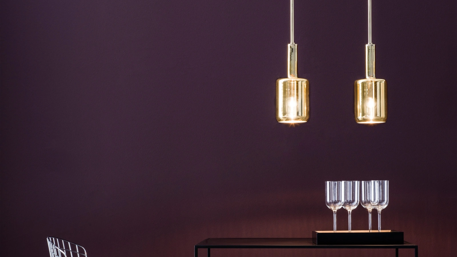 Lampada a sospensione Babylon in vetro di Murano di Adriani e Rossi